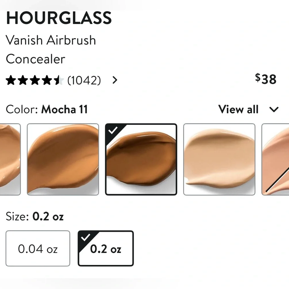 New - Hourglass Vanish Concealer - Color Mocha - Full Size